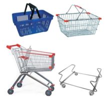 Тележки и корзины для самообслуживания